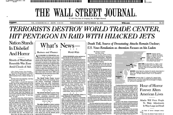 The Wall Street Journal Categories